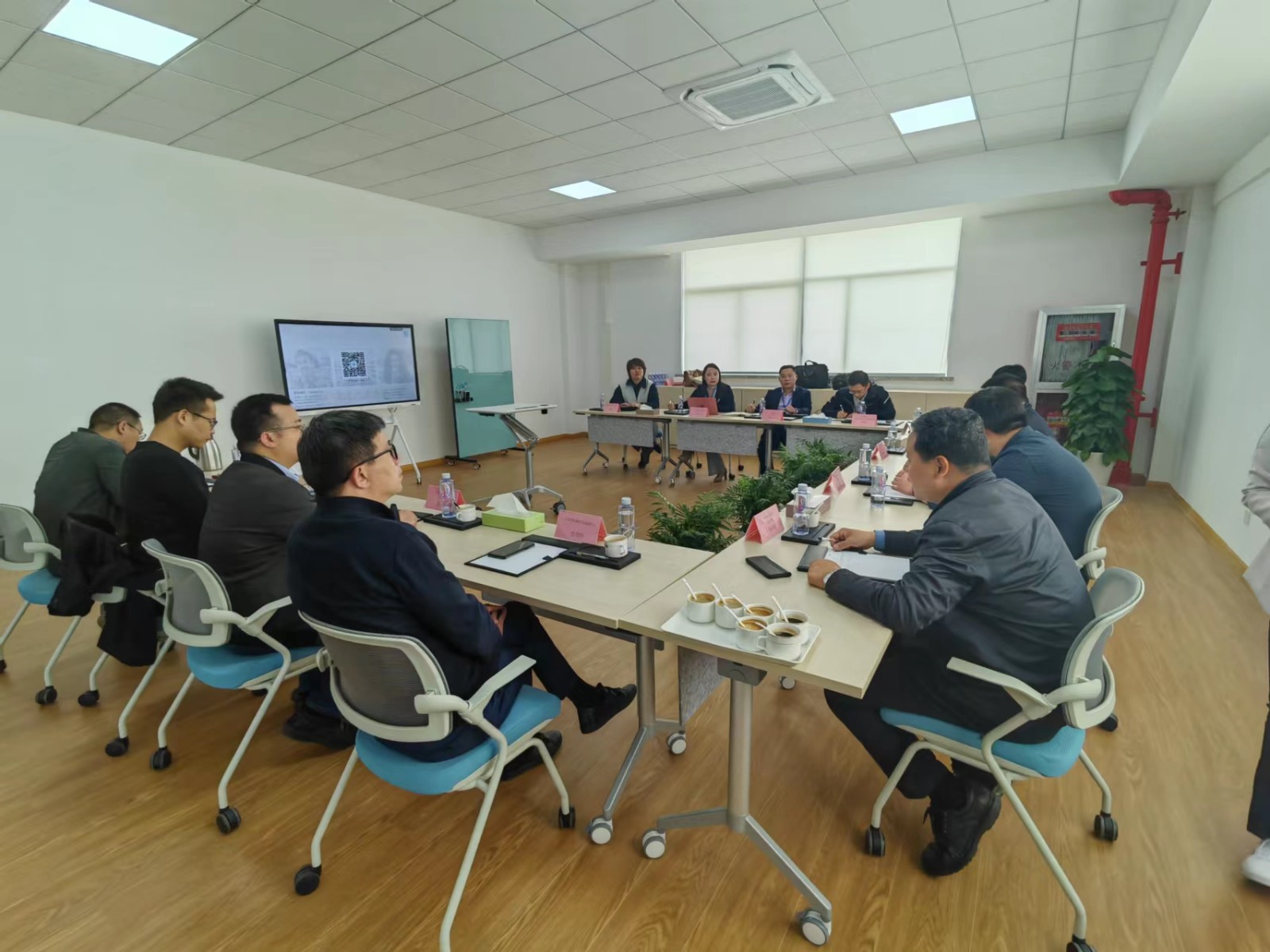 2023年4月 陕西主要客户来访观赏考查